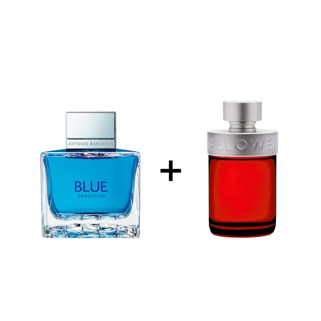 COMBO HALLOWEN MAN ROCK ON + BLUE SEDUCTION