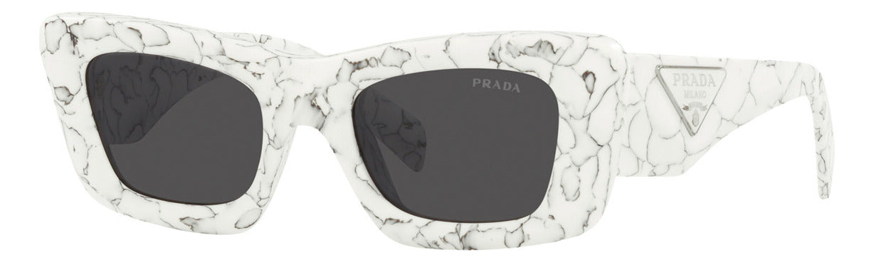 Gafas de Sol Prada Blancas Mujer Lentes Grises PR13ZS
