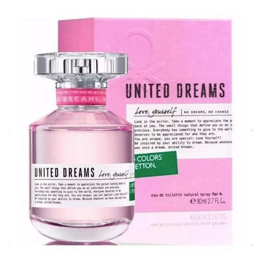Perfume Mujer Benetton United Dreams Love Yourself EDT 80ml
