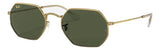 Gafas de Sol Ray Ban Doradas RB3556 Lentes Verdes