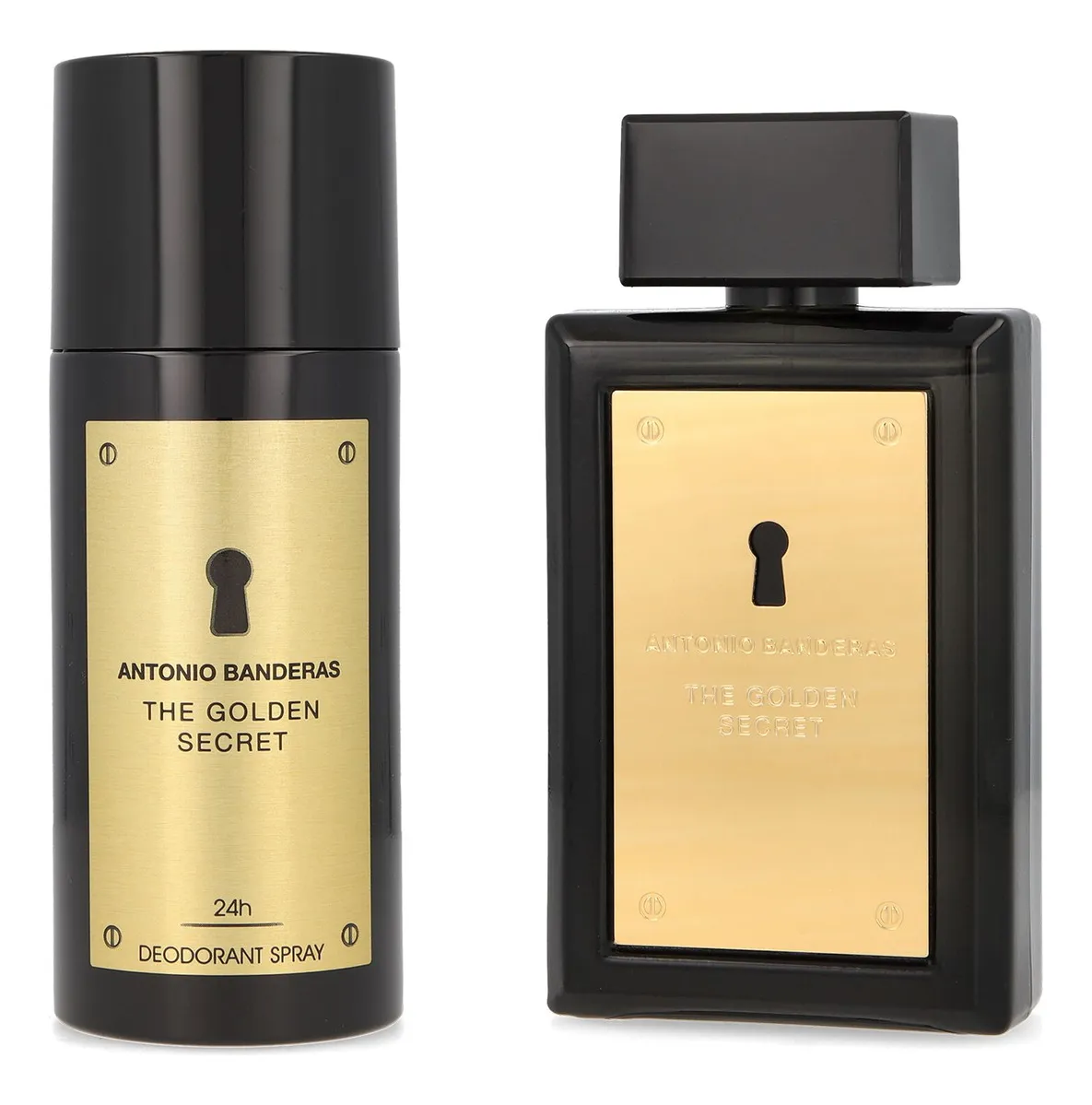 Set Antonio Banderas Golden Secret Hombre EDT (100ML+DEO150)