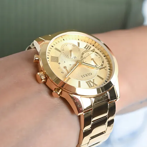 Reloj Guess Mujer Solar Dorado W1070L2