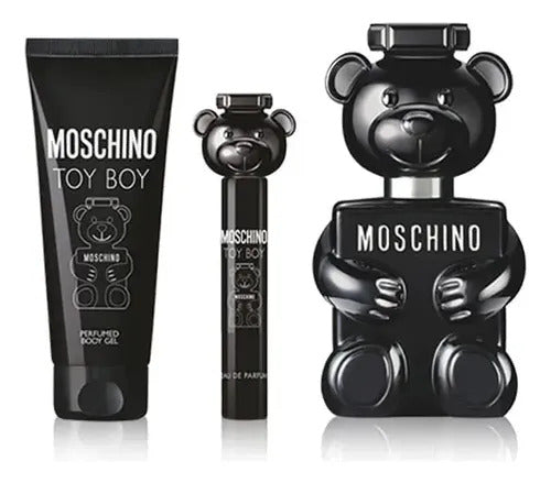 Set Moschino Toy Boy Edp (100Ml+Sg100Ml+Edp10Ml)