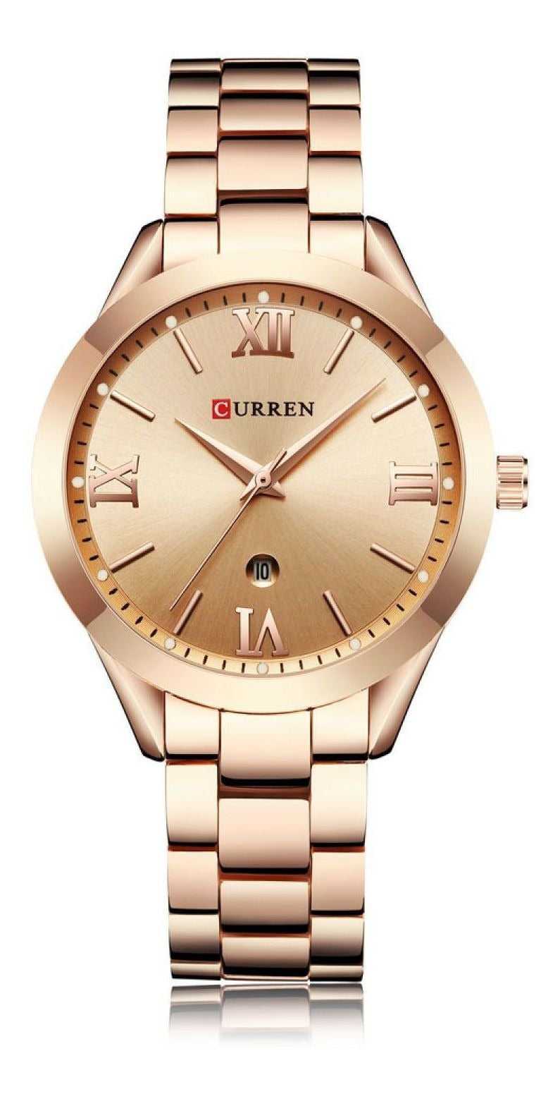 Reloj Curren Analogo Kreb6320 - 9007 Para Mujer