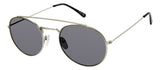 Gafas de Sol Tommy Aviador Plateadas Unisex Lentes Azules X64012