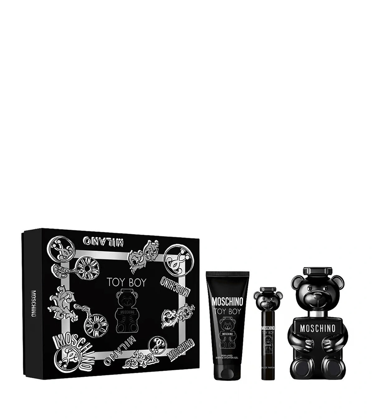 Set Moschino Toy Boy Edp (100Ml+Sg100Ml+Edp10Ml)