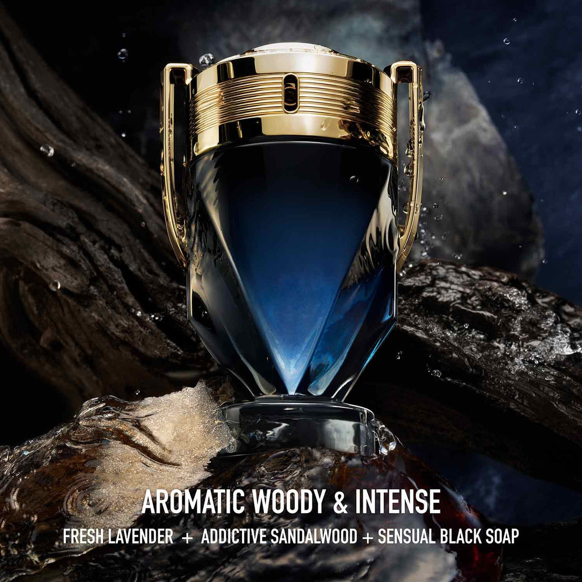 Perfume Amaderado para Hombre INVICTUS Par 100 ml - Paco Rabanne