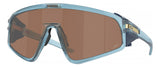Gafas Deportivas Oakley Latch Panel Celestes Unisex Lentes Marrón OO9404