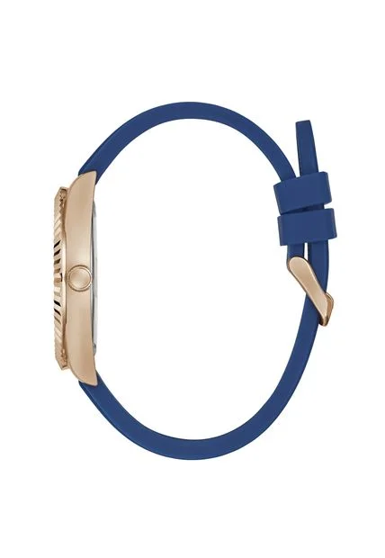 Reloj Guess Hombre Connoisseur. Reloj Silicona Azul GW0335G2
