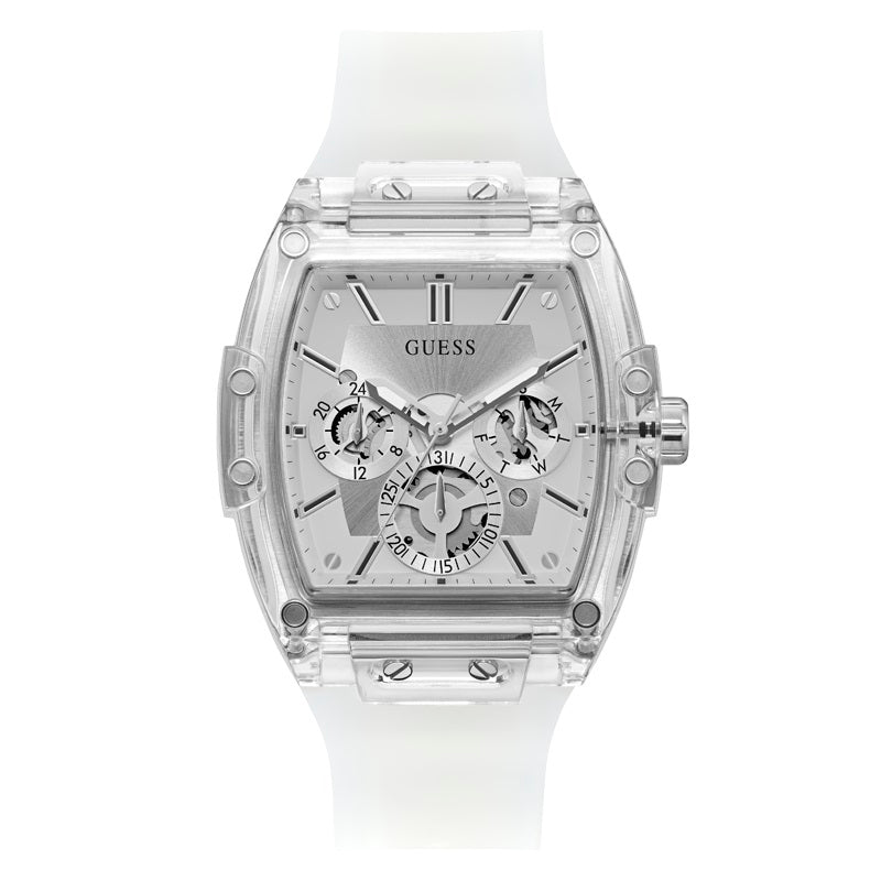 Reloj Guess Phoenix Hombre Gw0203g1 Blanco