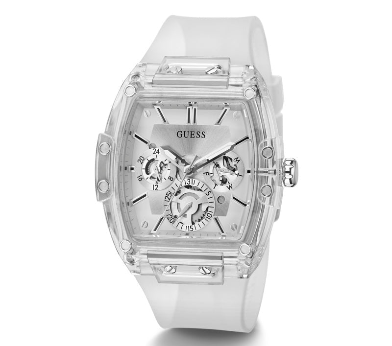 Reloj Guess Phoenix Hombre Gw0203g1 Blanco