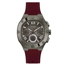 Reloj Guess Hombre Headline. Reloj Silicona  Rojo  GW0571G4