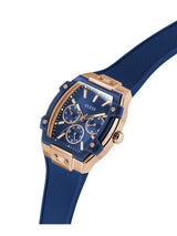 Reloj Guess Mujer Phoenix. Reloj Silicona Azul GW0945L4
