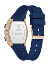 Reloj Guess Mujer Phoenix. Reloj Silicona Azul GW0945L4