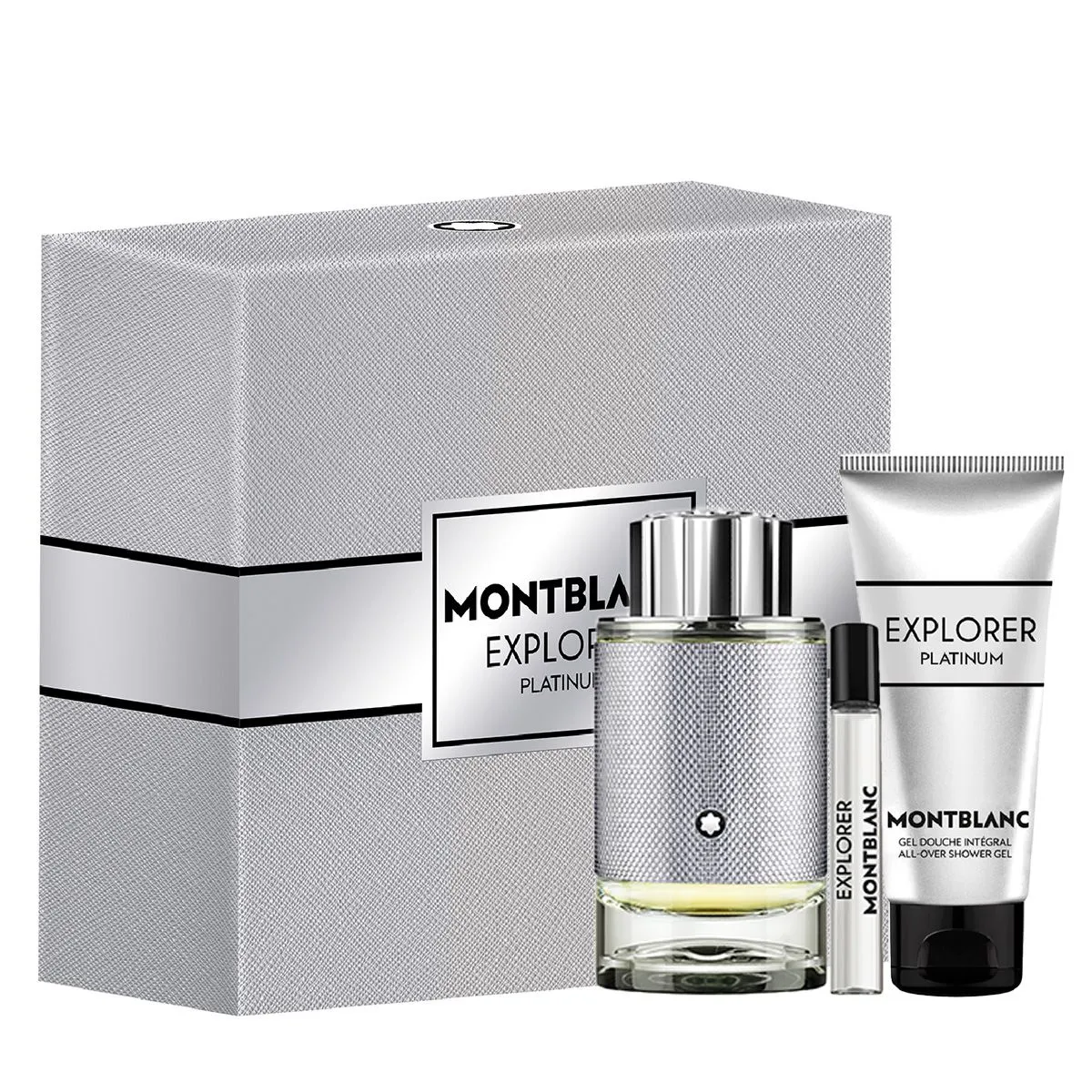 Set Montblanc Para Hombre Explorer Platinum