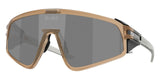 Gafas Deportivas de Sol Oakley Latch Panel Marrón Unisex Lentes Grises OO9404