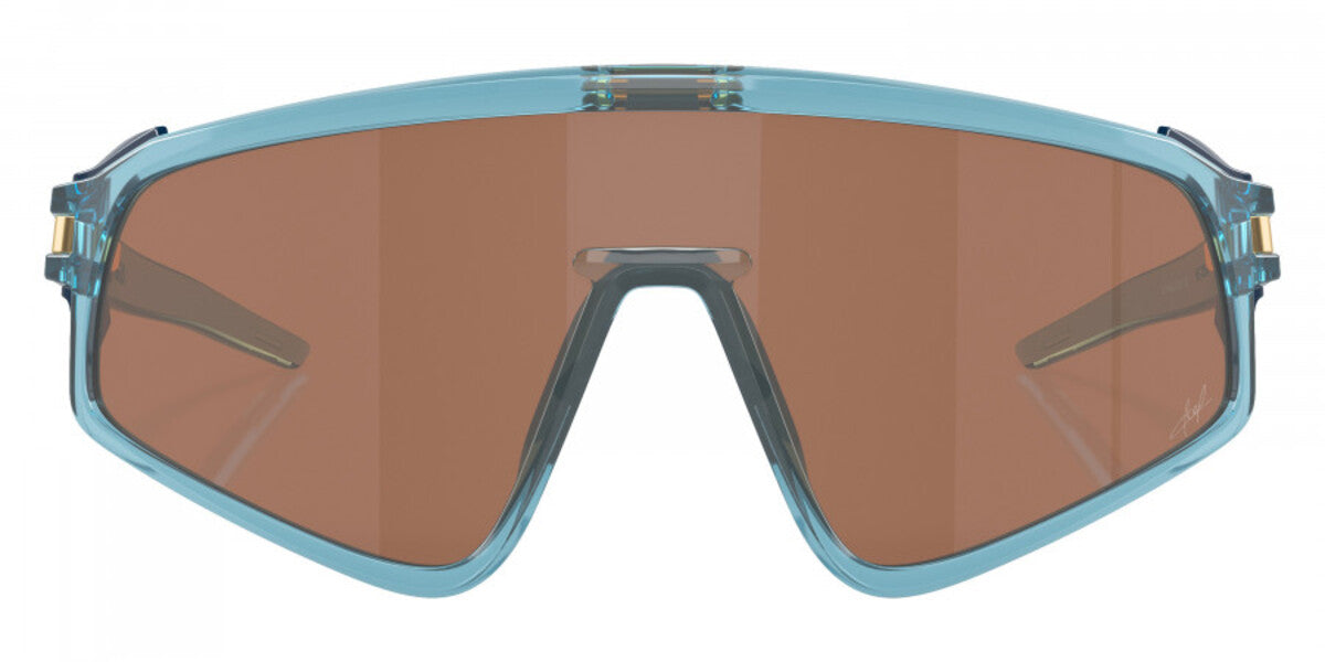 Gafas Deportivas Oakley Latch Panel Celestes Unisex Lentes Marrón OO9404