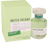 Perfume Dreams Live free Benetton - 80ml  Eau De Toilette