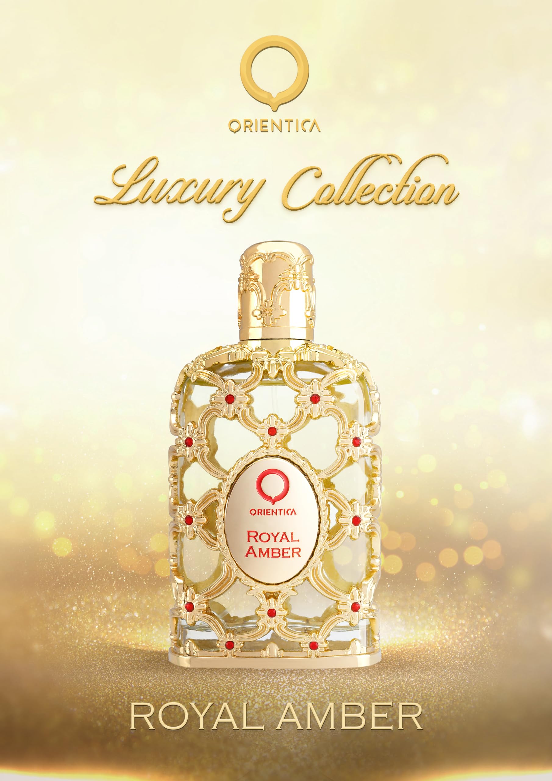 Orientica Luxury Collection Royal  Amber  EDP (80ml + 7.5ml +atom + bolso) EDP 80 ml