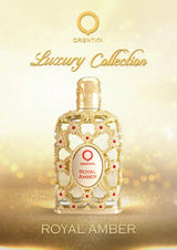 Orientica Luxury Collection Royal  Amber  EDP (80ml + 7.5ml +atom + bolso) EDP 80 ml