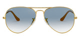 Gafas de Sol Ray Ban Aviador Doradas Unisex Lentes Azules Degradados RB3025L - 001/3F58