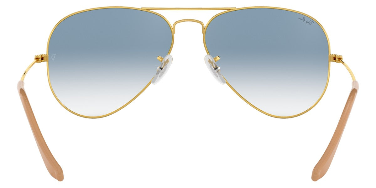 Gafas de Sol Ray Ban Aviador Doradas Unisex Lentes Azules Degradados RB3025L - 001/3F58