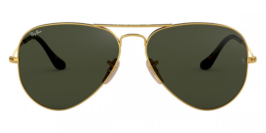 Gafas de Sol Ray Ban Aviador Doradas Unisex Lentes Verdes RB3025 - 18158