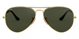Gafas de Sol Ray Ban Aviador Doradas Unisex Lentes Verdes RB3025 - 18158