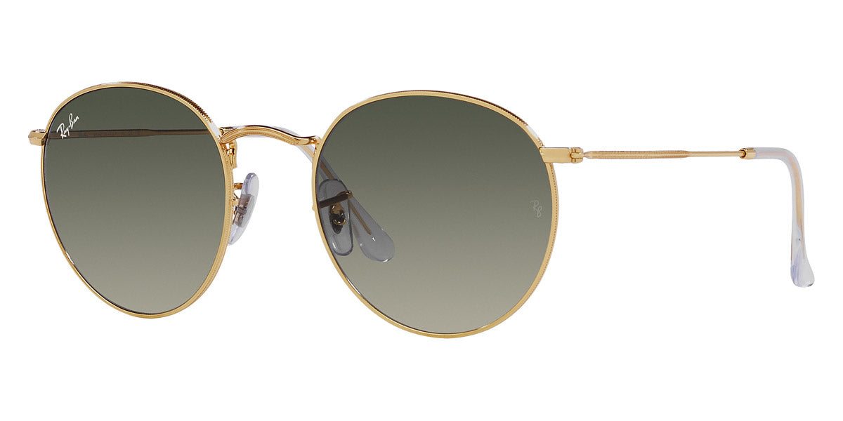 Gafas de Sol Ray Ban Round Metal Doradas Unisex Lentes Grises RB3447 - 001/7150