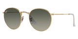 Gafas de Sol Ray Ban Round Metal Doradas Unisex Lentes Grises RB3447 - 001/7150
