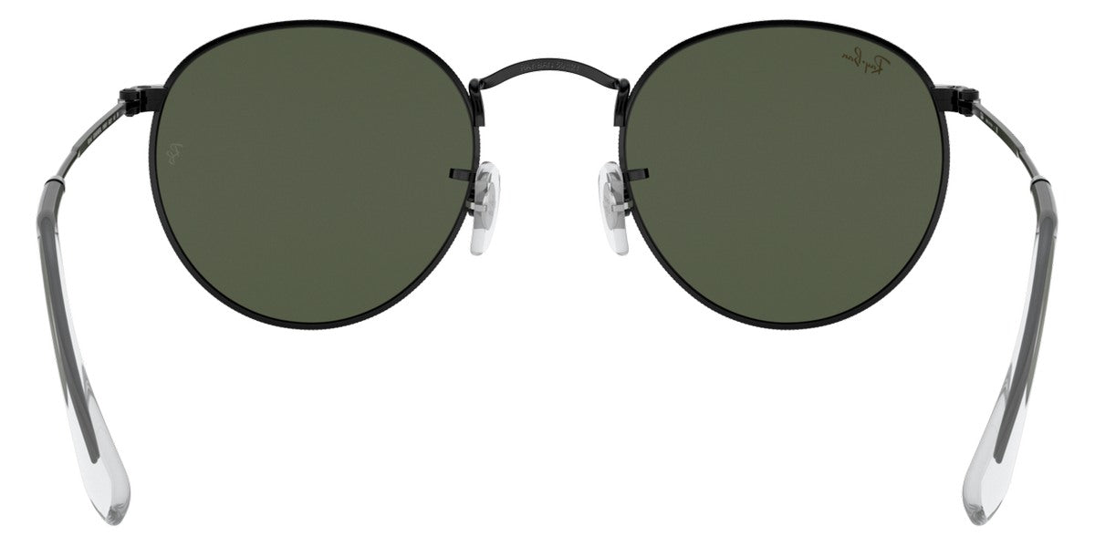 Gafas de Sol Ray Ban Round Metal Negras Unisex Lentes Verdes Clásicos RB3447 - 91993150