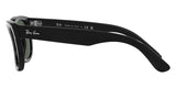 Gafas de Sol Ray Ban Wayfarer Reverse Negras Unisex Lentes Verdes RBR0502S - 6677VR53