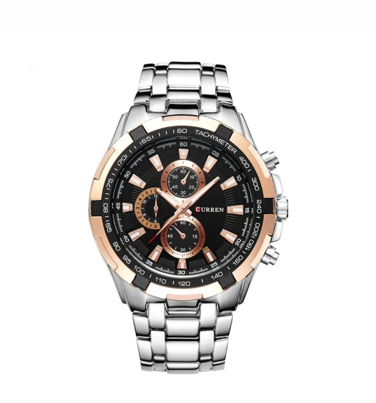Reloj Análogo Curren Original Kre02192001 Hombre Acero