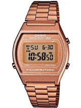 RELOJ CASIO VINTAGE B640WC-5ADF -CAFÉ