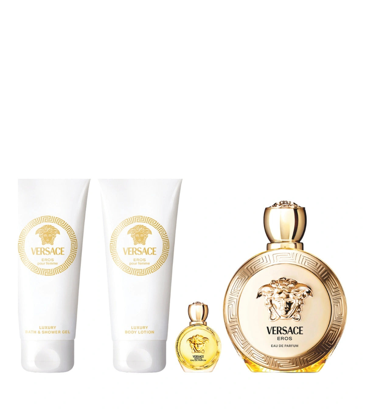 Set Versace Eros Pour Femme Edp(100Ml+Sg100Ml+Bl100Ml+Edp5M)