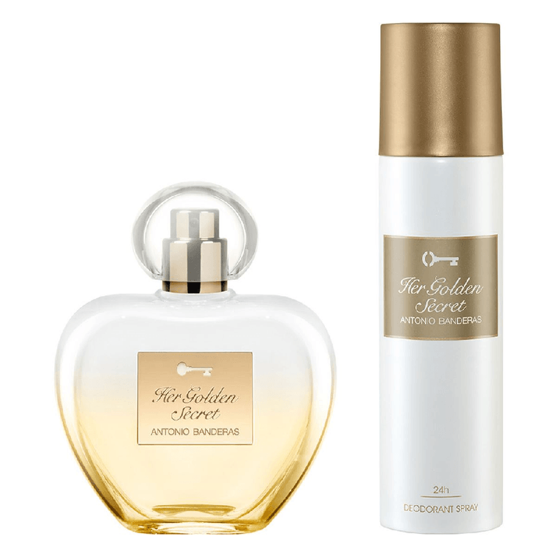 SET PERFUME MUJER  HER GOLDEN SECRET EDT (80ML+VP+DEO150ML)