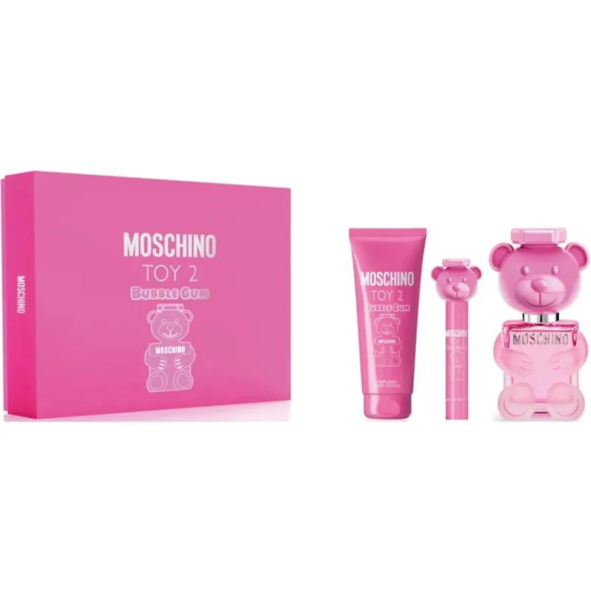Set Moschino Toy 2 Bubble Gum Edt (100Ml+Bl100Ml+Edt10Ml)