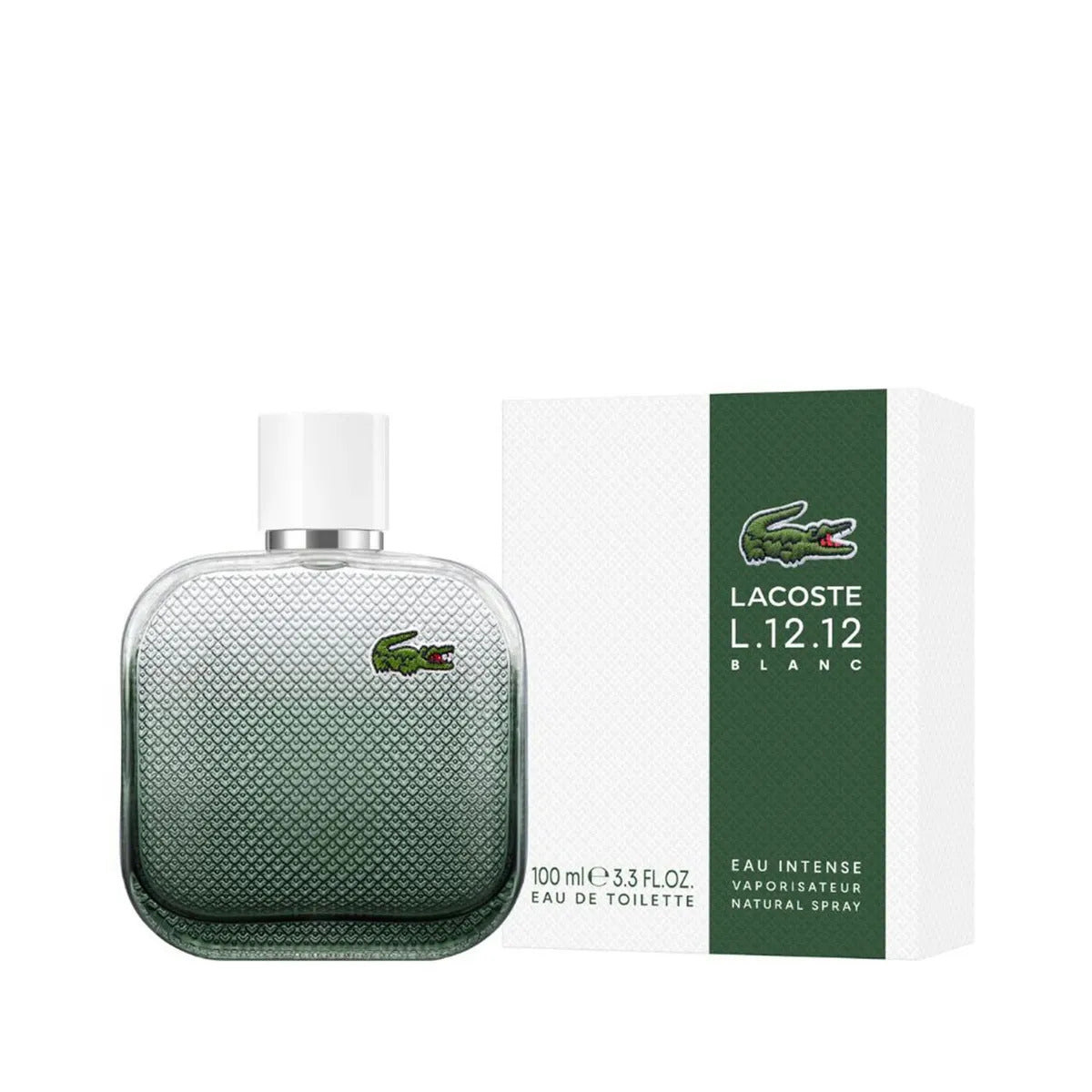 Perfume Lacoste L.12.12 Blanc Eau Intense Hombre Edt 100Ml