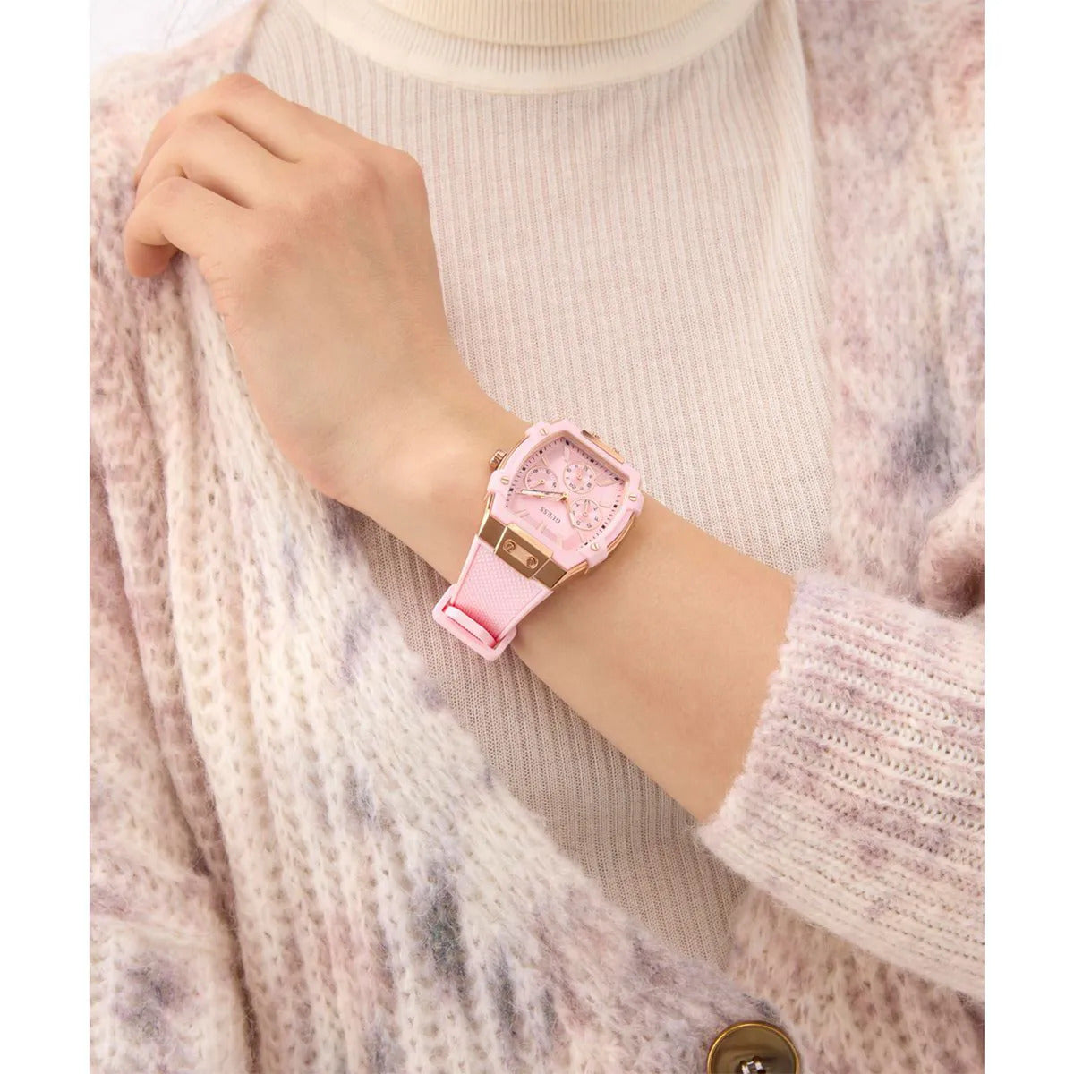 Reloj Guess Sparkling Pink Mujer GW0032L7