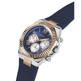 Reloj Guess Hombre Equity. Reloj Silicona Azul GW0791G2