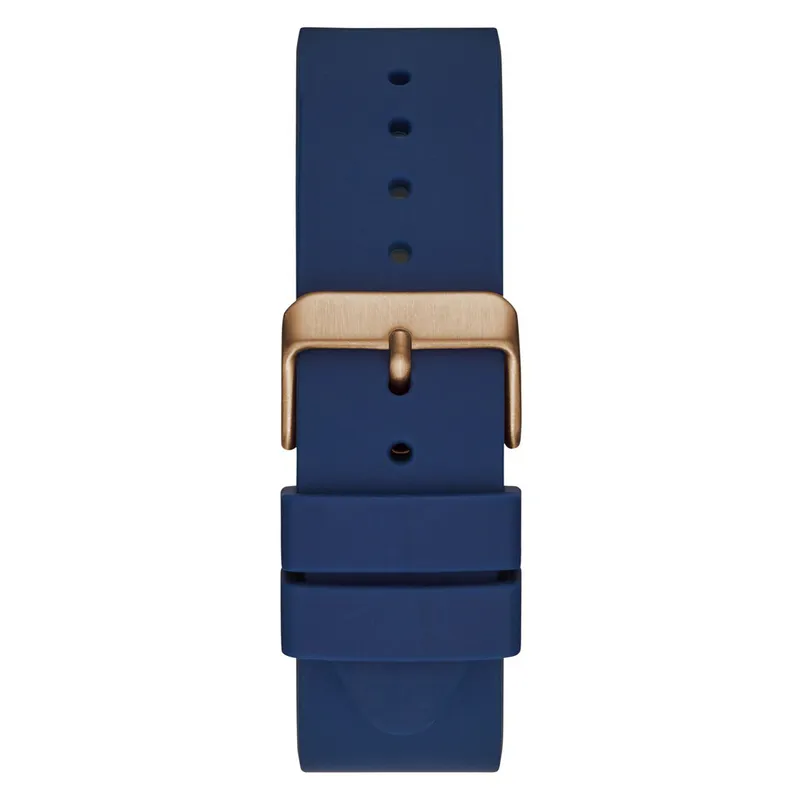 Relój Guess Hombre Atlas. Relój Silicona Azul W1055G2