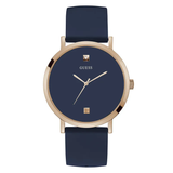 Relój Guess Hombre Supernova. Relój Silicona Azul W1264G3